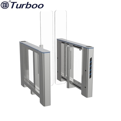 Купить Турникет ворот скорости управления доступом RFID высокий стеклянный с высоким уровнем безопасности для офисного здания online manufacture