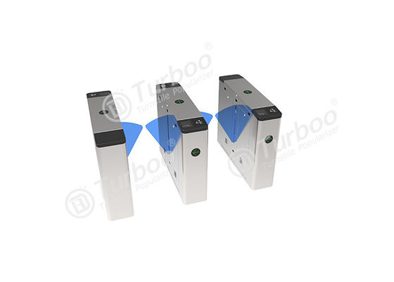 24V RFID/QR код датчик Пешеходный флаковый барьерный ворота для контроля входа в сообщество