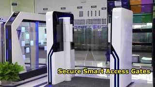 Представляем EF3213 Умные распашные ворота для столовой, турникет, ворота для ресторана, отеля, распашные ворота для вас