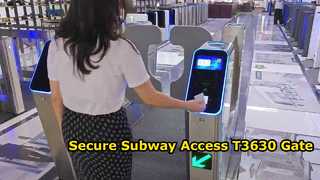 Новый продукт T3630 Контроль доступа пешеходов для RFID-билетов в метро